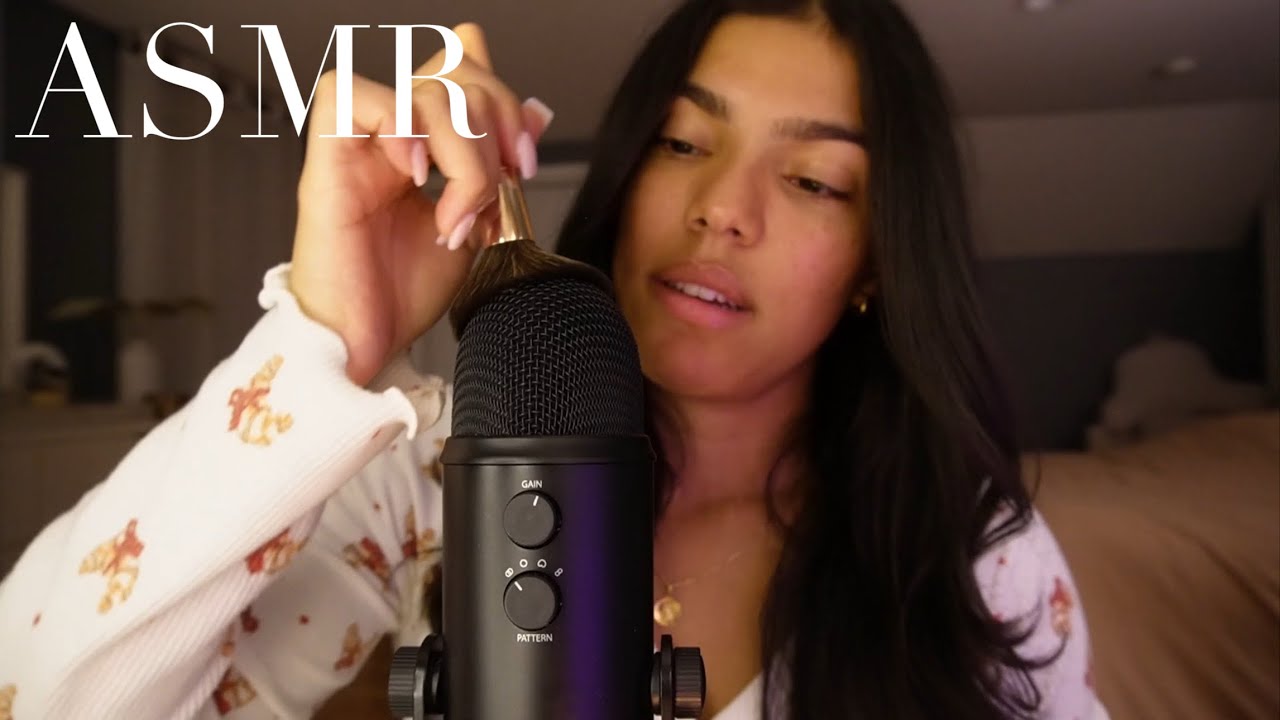 ASMR mic brushing sounds 