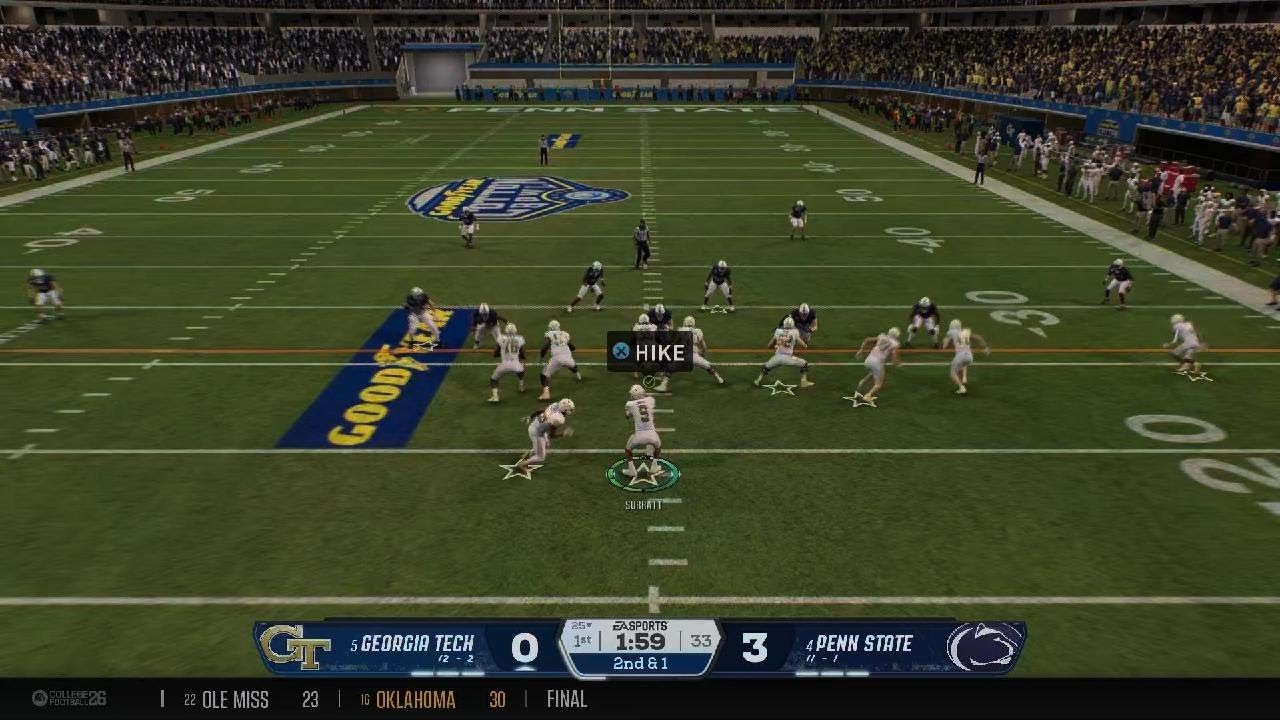 Georgia Tech rebuild year 4 game 15