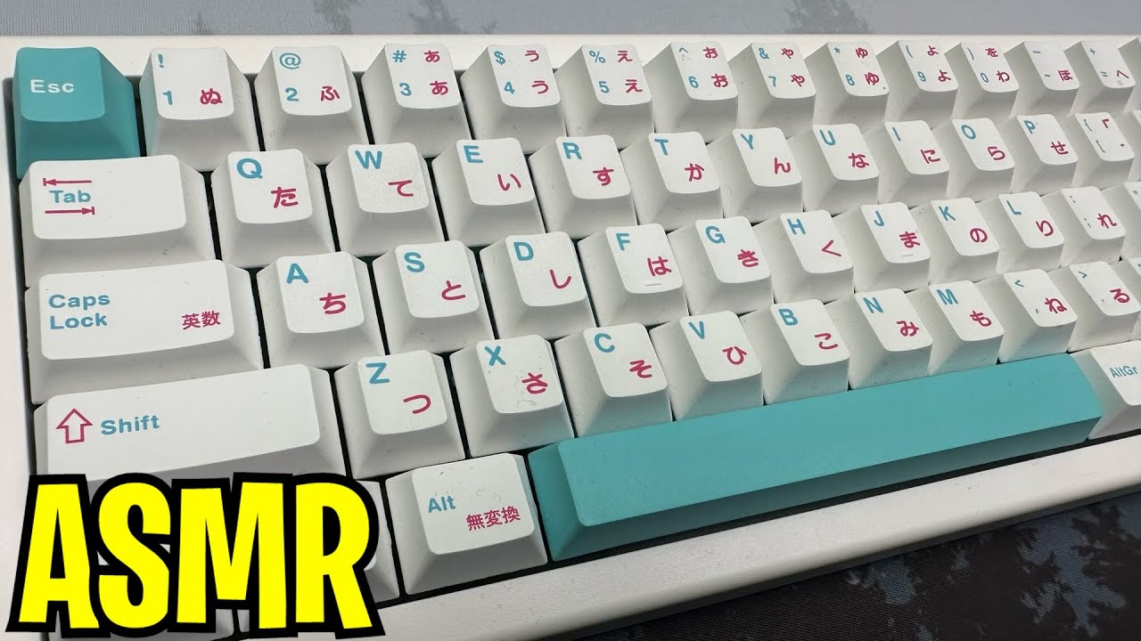 10 Hour Typing ASMR Mechanical Keyboard For Sleep, Relax, Tingles, Calm, Chill