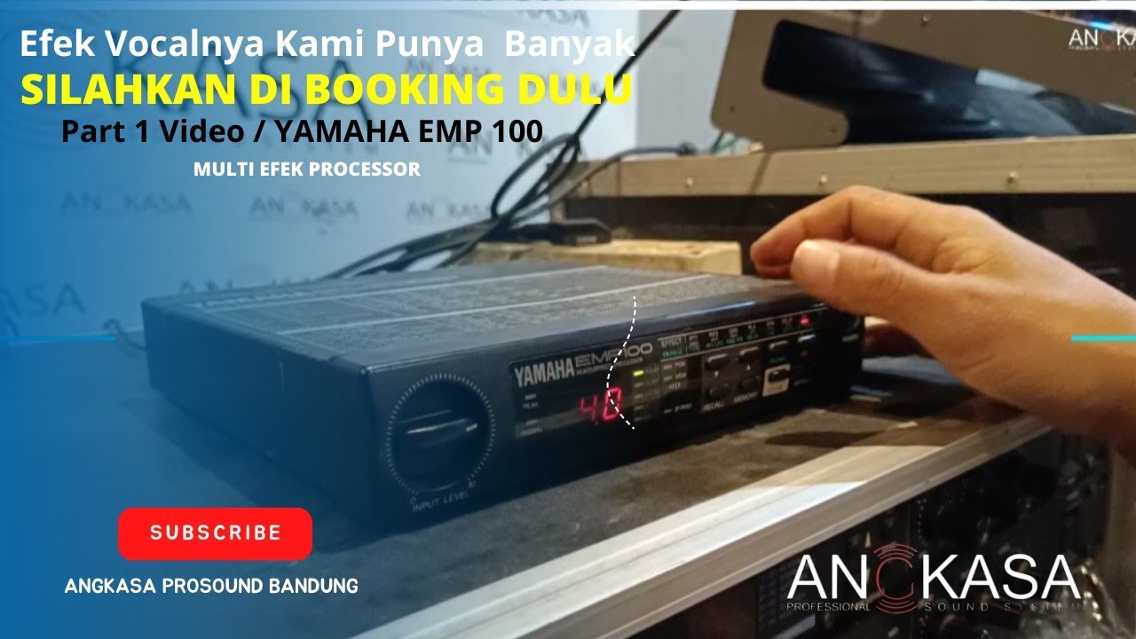 Efek Vocal Yamaha EMP 100 #jualbelisoundsystem
