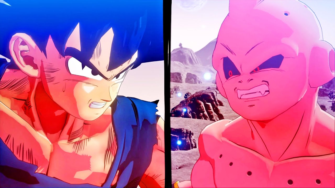 سون غوكو ينقذ العالم من شر ماجين بوو نهاية لعبة دراغون بول زي | Dragon Ball Z Kakarot