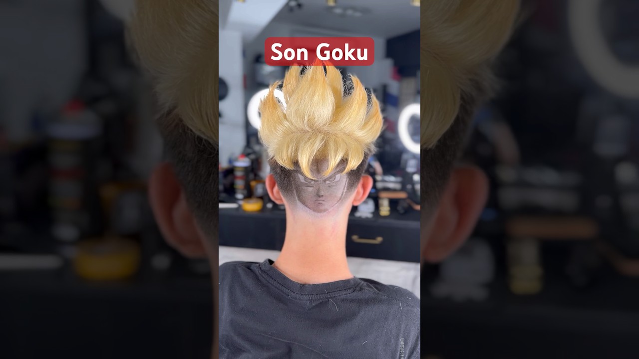 It&rsquo;s over 9,000! #goku #ultrainstinct #barber #songoku #dbz #gokuhaircut