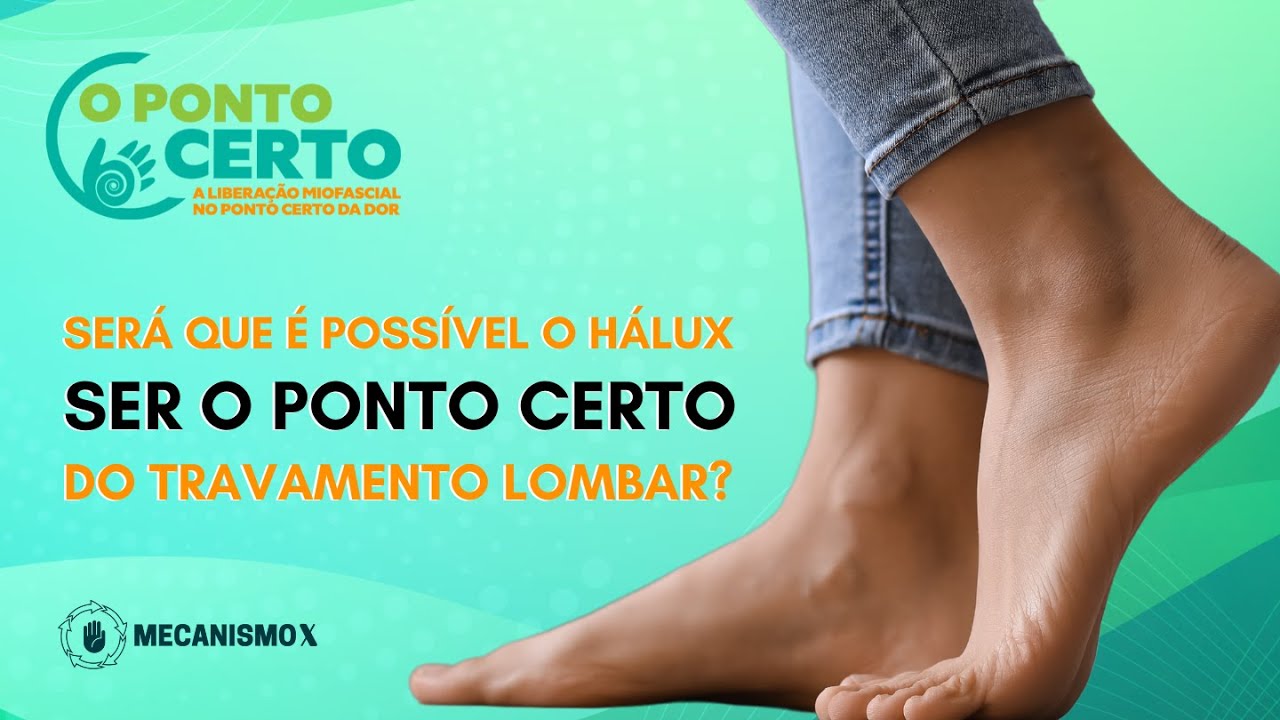 QUANDO O TRAVAMENTO LOMBAR DO SEU PACIENTE VEM DO PONTO MAIS IMPROVÁVEL POSSÍVEL.
