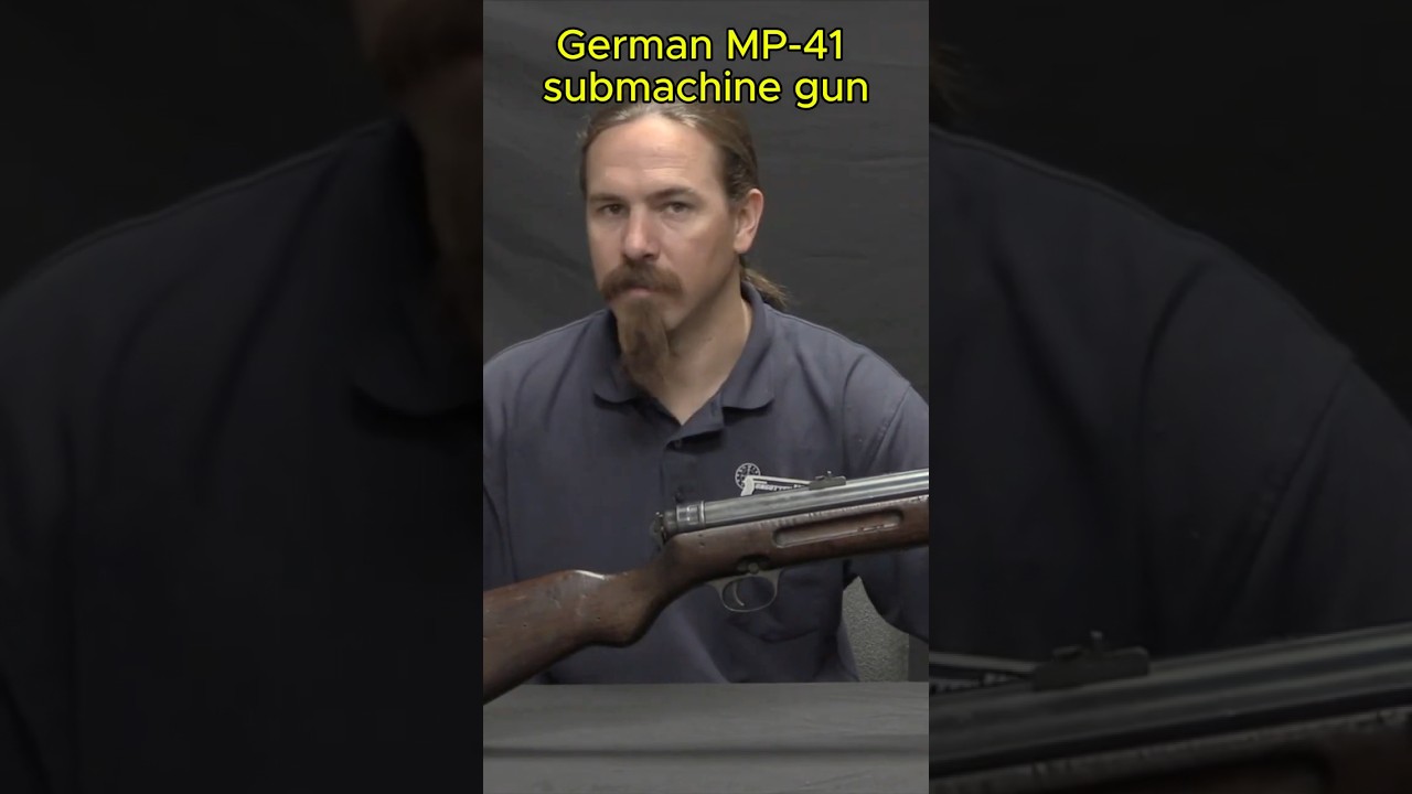 The Schmeisser MP41: A Hybrid Submachine Gun
