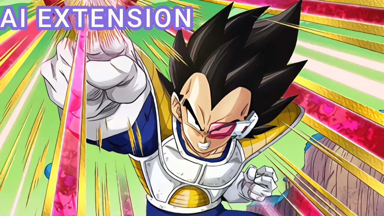 (AI EXTENDED) DBZ Dokkan Battle - AGL Vegeta Intro