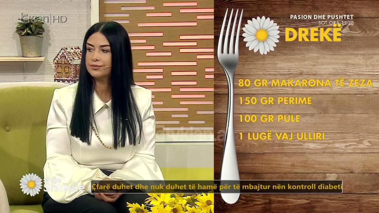 Nga mëngjesi në darkë, vaktet që duhet të konsumojnë diabetikët