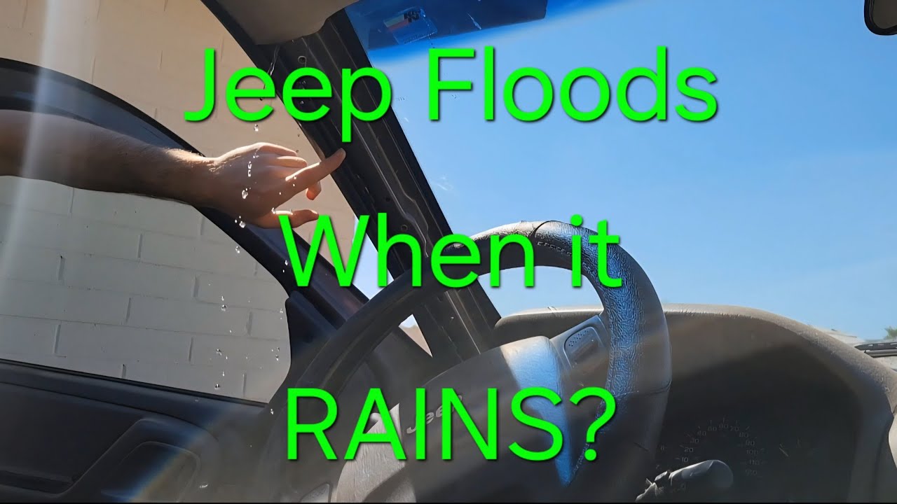 Jeep WJ Sunroof Drain Tube Repair: Diagnosed and Detailed Instructions on Grand Cherokee