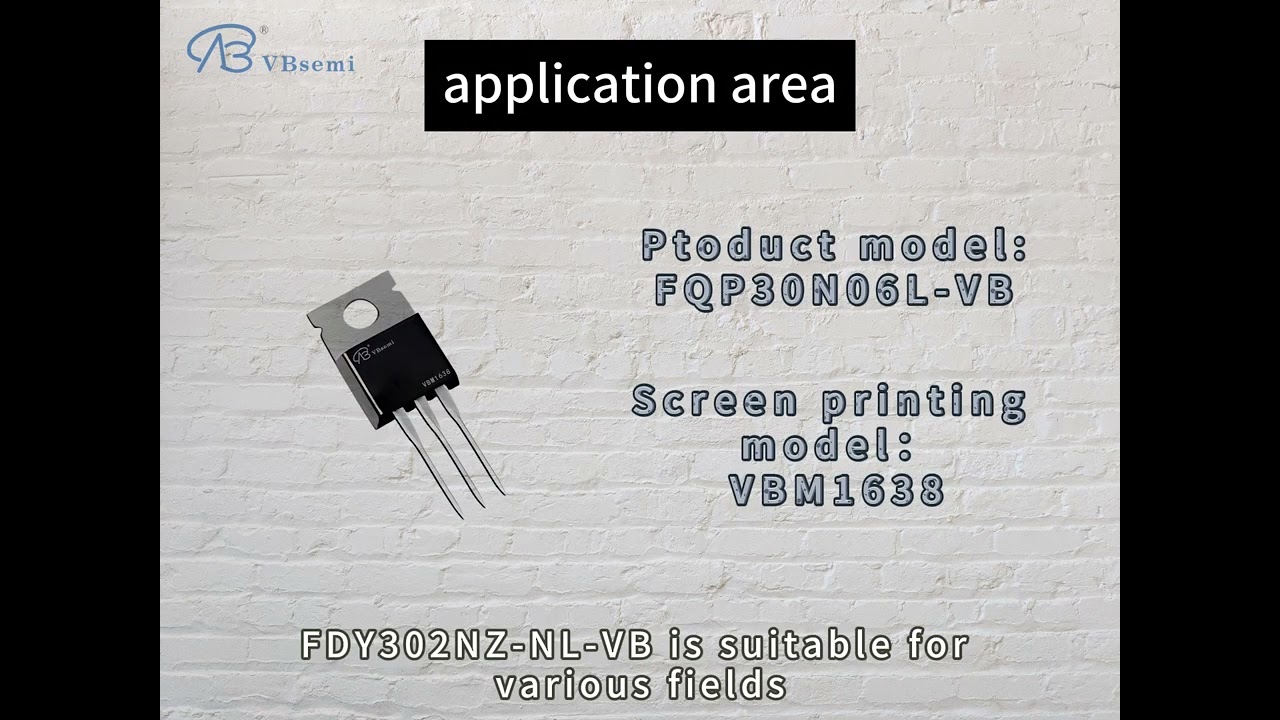 FQP30N06L-VB an N-channel TO220 package MOS tube