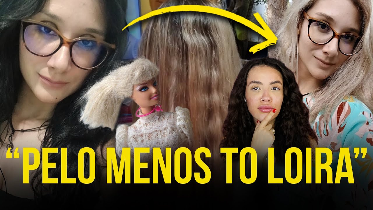 LOIRA PREGUI&Ccedil;OSA! DESCOLORIU MAS N&Atilde;O QUIS CUIDAR! VEJA&nbsp;RESULTADO