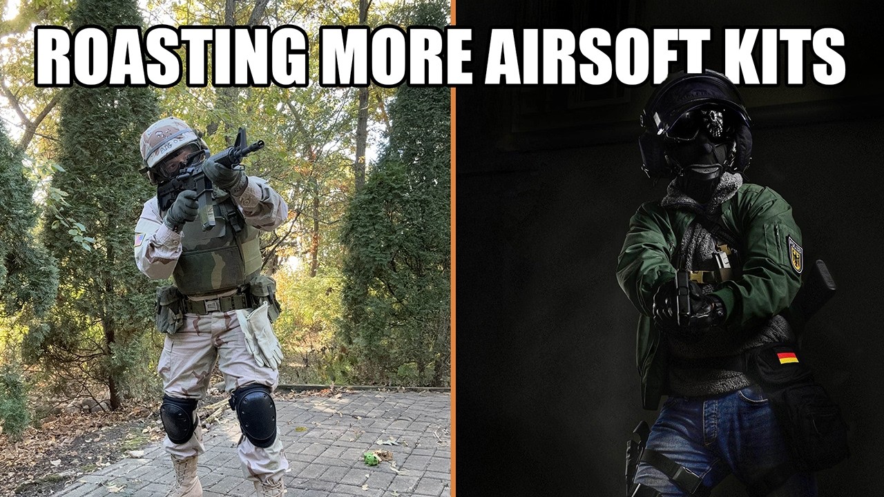 I roasted more of my viewer's airsoft kits