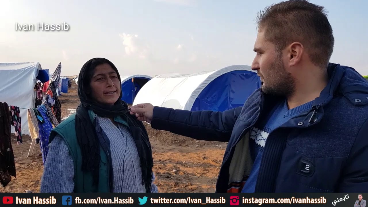 ظروف إنسانية صعبة يعاني منها النازحون في مخيم واشوكاني غربي مدينة الحسكة