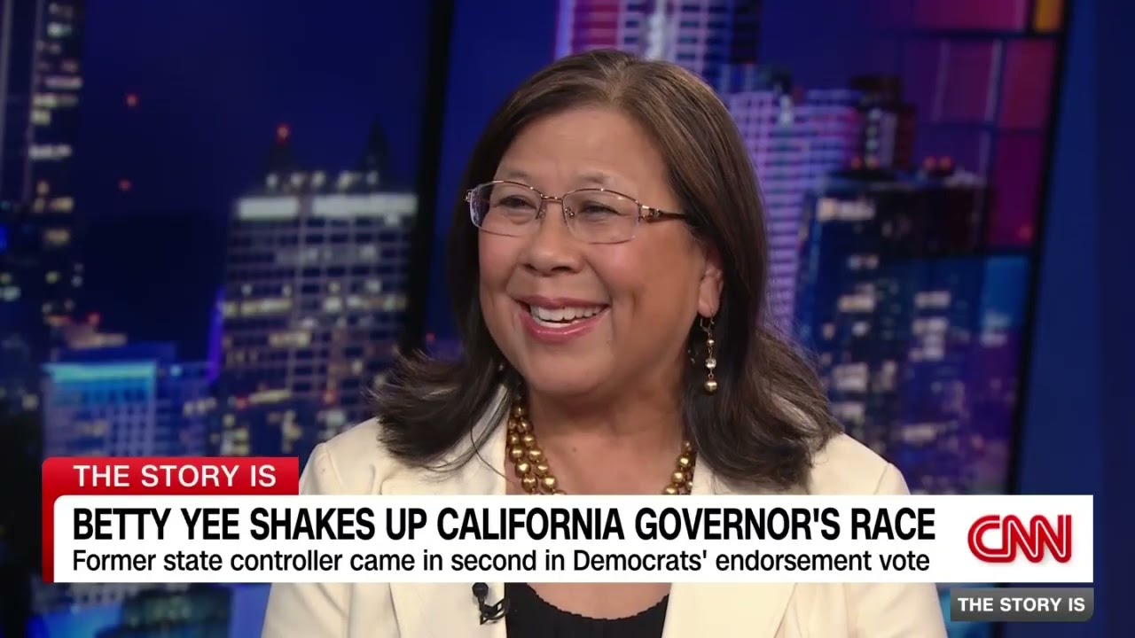 Бетти Йи баллотируется на пост губернатора Калифорнии.