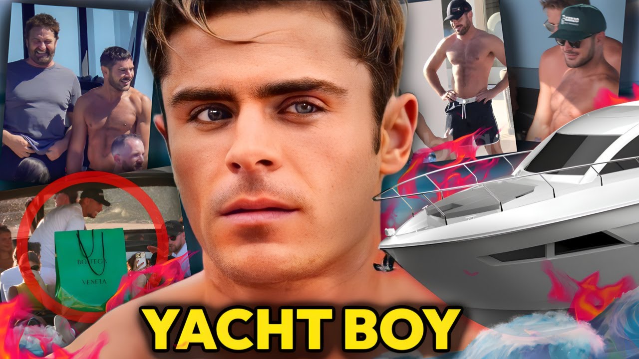 ZAC EFRON is a YACHT BOY (He's Being PIMPED OUT to ELITE MEN)