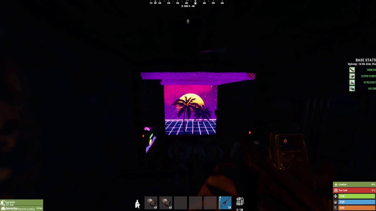 Rust Console (Trio Wipe In A Rock Cave Base Ft. Quintin And Claps) Day 2 And Loaded For Wipe