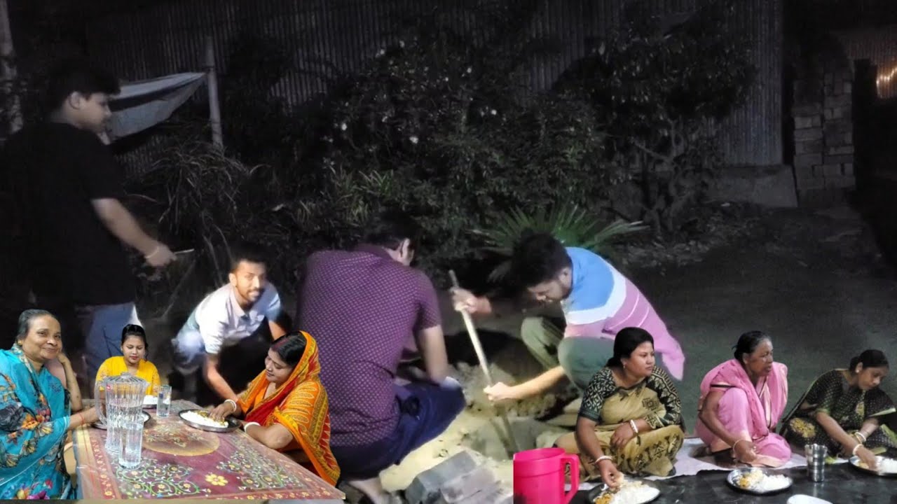 বাড়ি ভরতি মানুষ এতো আনন্দ এই সব কিছুর মধ্যে আমার এতো বড় সর্বনাশ কি ভাবে হলো।Village Vloger Nopur.