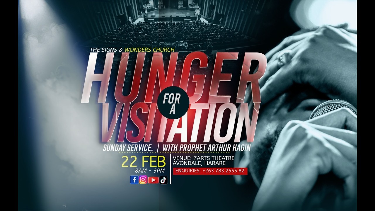 HUNGER FOR A VISITATION SUNDAY SERVICE WITH PROPHET ARTHUR HAGIN.