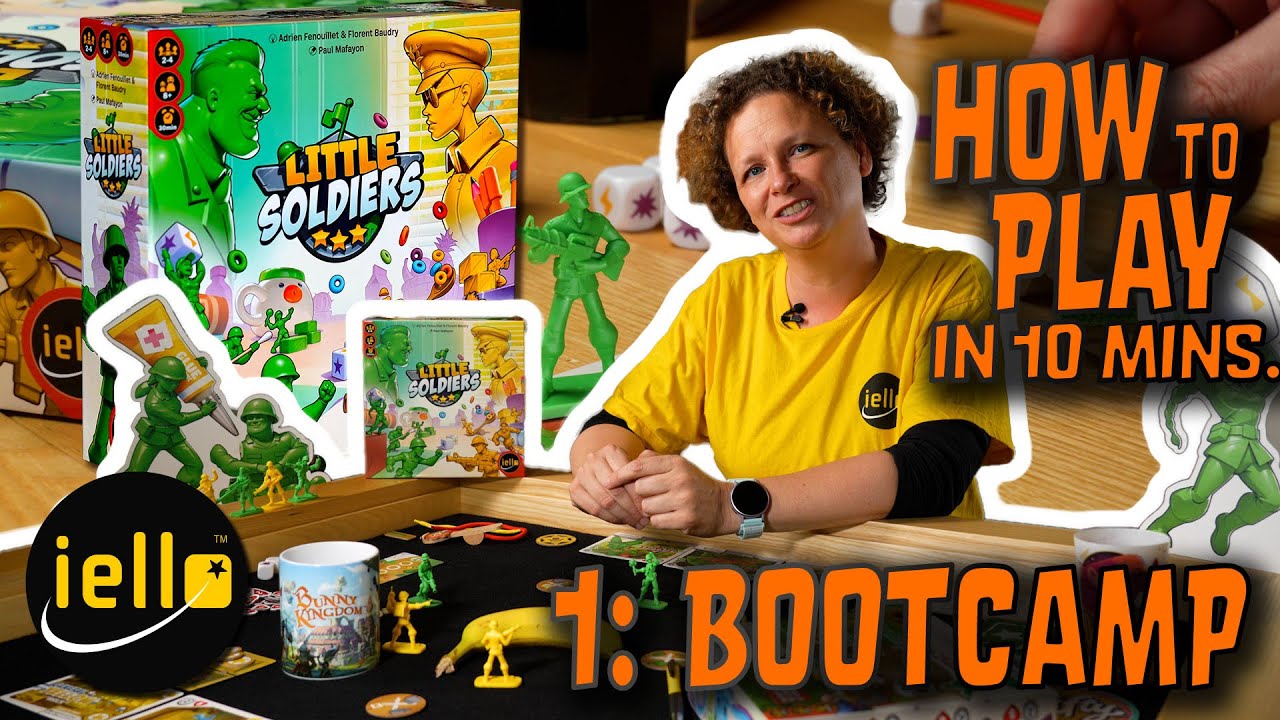 Little Soldiers - Bootcamp Book - How to Play