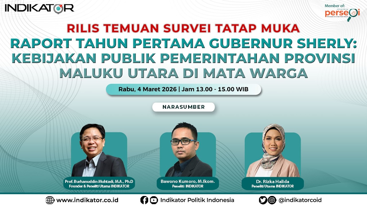 Raport Tahun Pertama Gubernur Sherly: Kebijakan Publik Pemprov Maluku Utara di Mata Warga