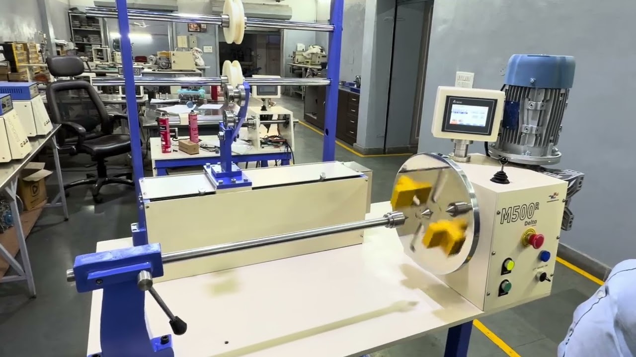 M500 PLC Series Training Explainer Video #macwind #windingmachine 