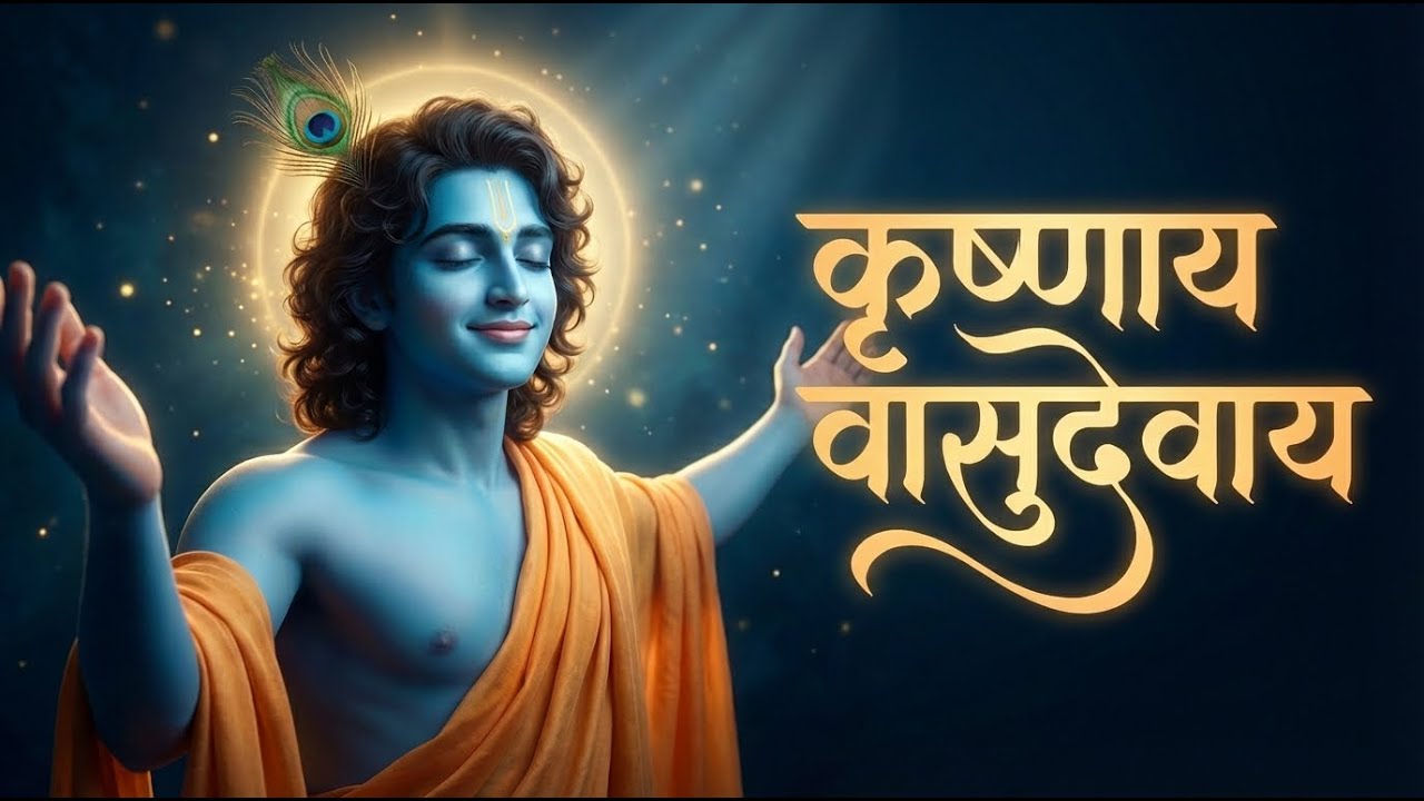 Krishnaya Vasudevaya Mantra | Powerful Krishna Mantra for Peace & Protection | श्री कृष्णाय वासुदेवा