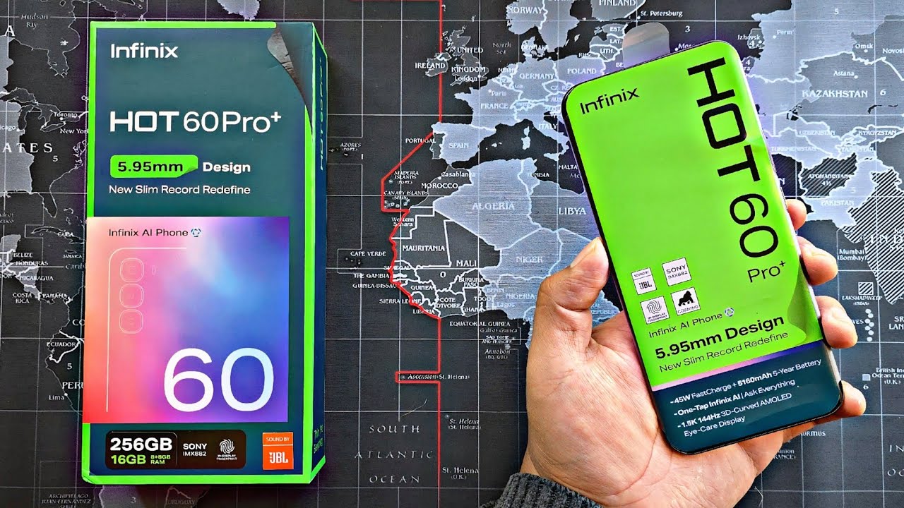Infinix Hot 60 Pro Plus / Unboxing ASMR 