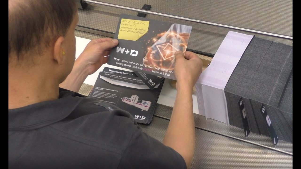 W+D 628RC with Tandem 201 CI /Stack flexo  - Litho quality web-fed flexo direct mail and more