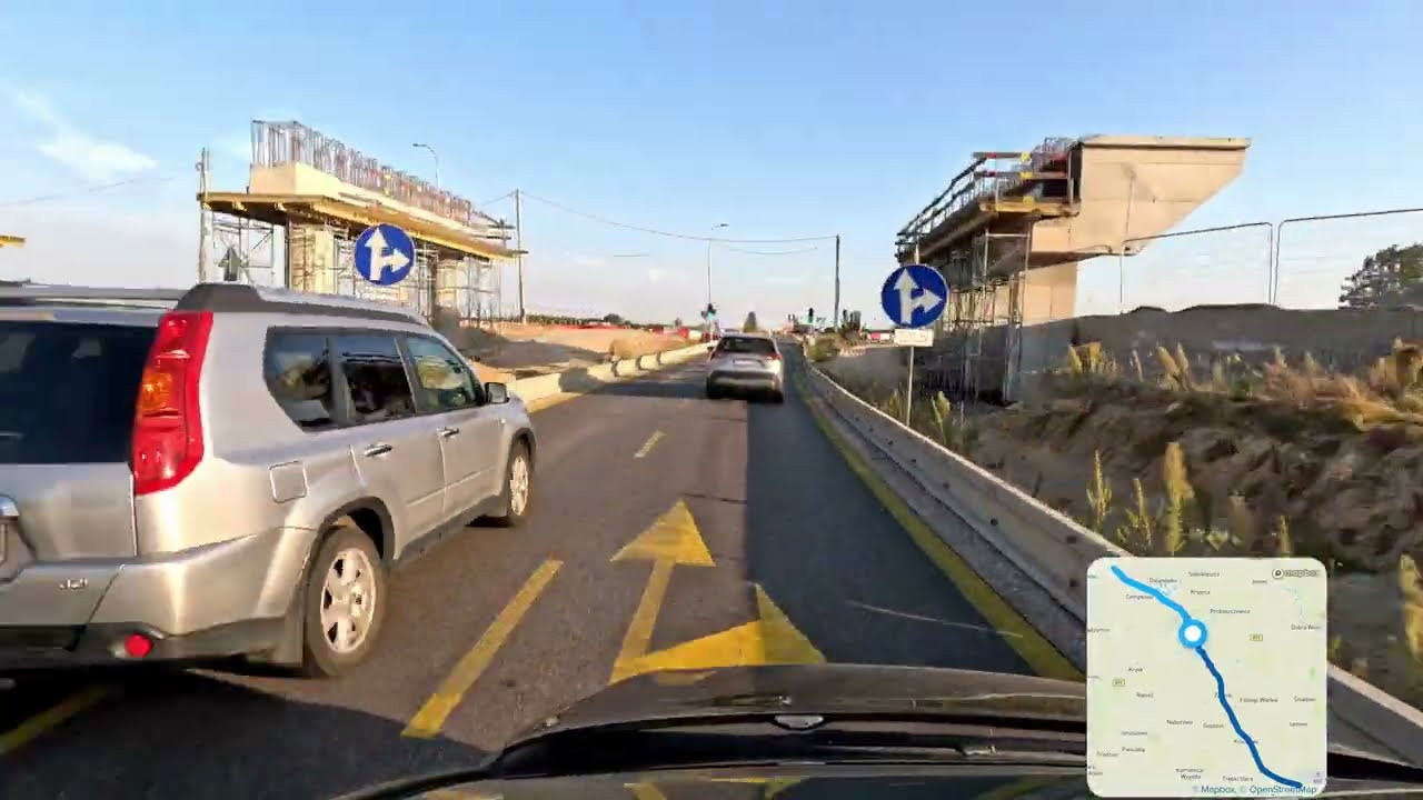 [DK7] Przejazd budowaną trasą Płońsk- Czosnów