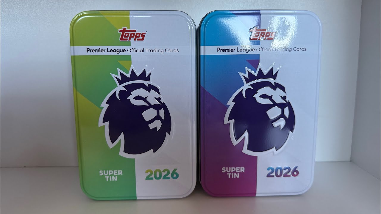 OTWORZYŁEM DWIE SUPER PUSZKI TOPPS PREMIER LEAGUE 2026!