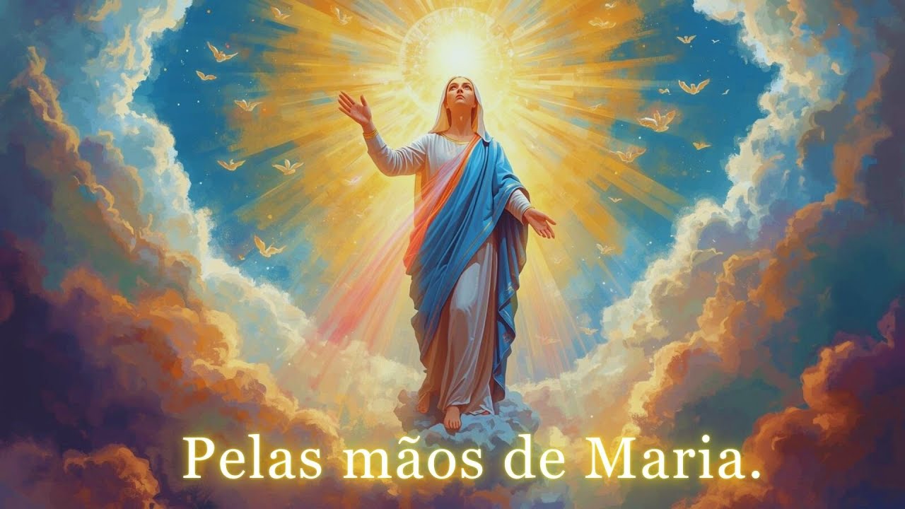 No Colo da Mãe Minha Alma Descansa | Música Católica Mariana #musicacatolica #mariasantissima