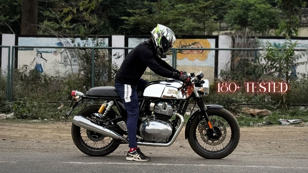 Royal enfield Continental GT 650 top speed test | Gt650 top speed