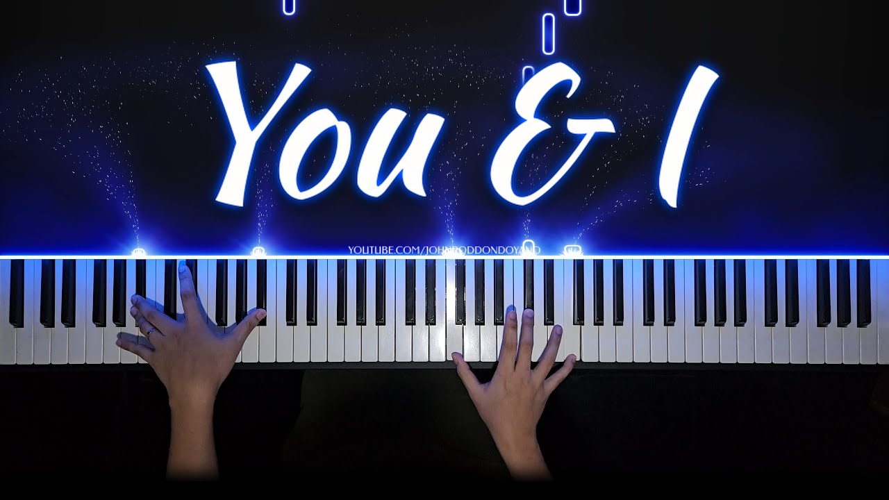 You & I - One Direction | Piano Cover with PIANO SHEET