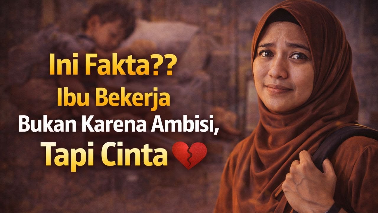 Bukti Kasih Sayang Terbesar: Ibu Bekerja Bukan Karena Ambisi, Tapi Cinta. Motivasi Hidup Sukses.