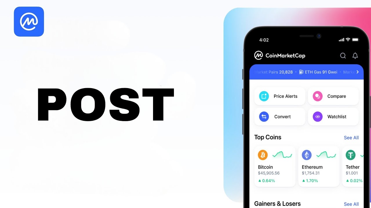 How To Post On CoinMarketCap App