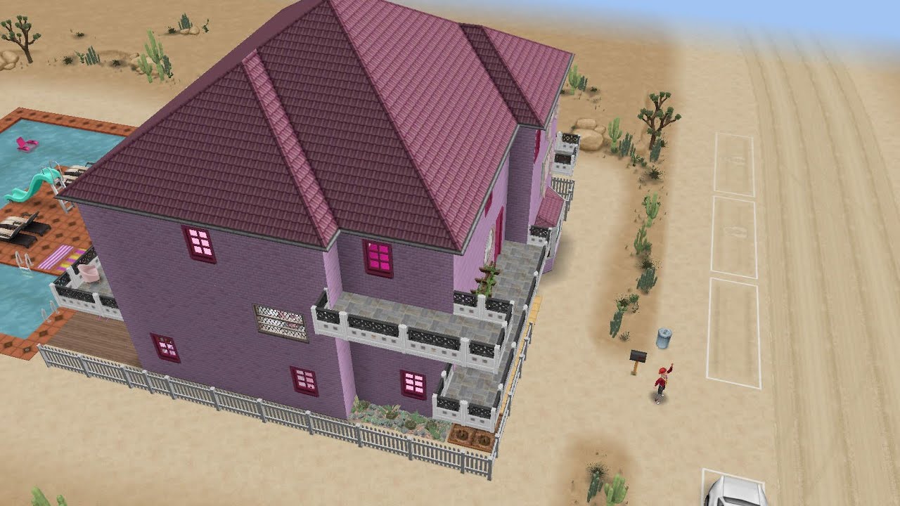 Sims freeplay pinkified Tumbleweed Terrace