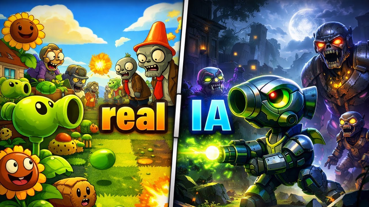 Eu Fiz meu PRÓPRIO Plants Vs Zombies com IA e Fiquei VICIADO!