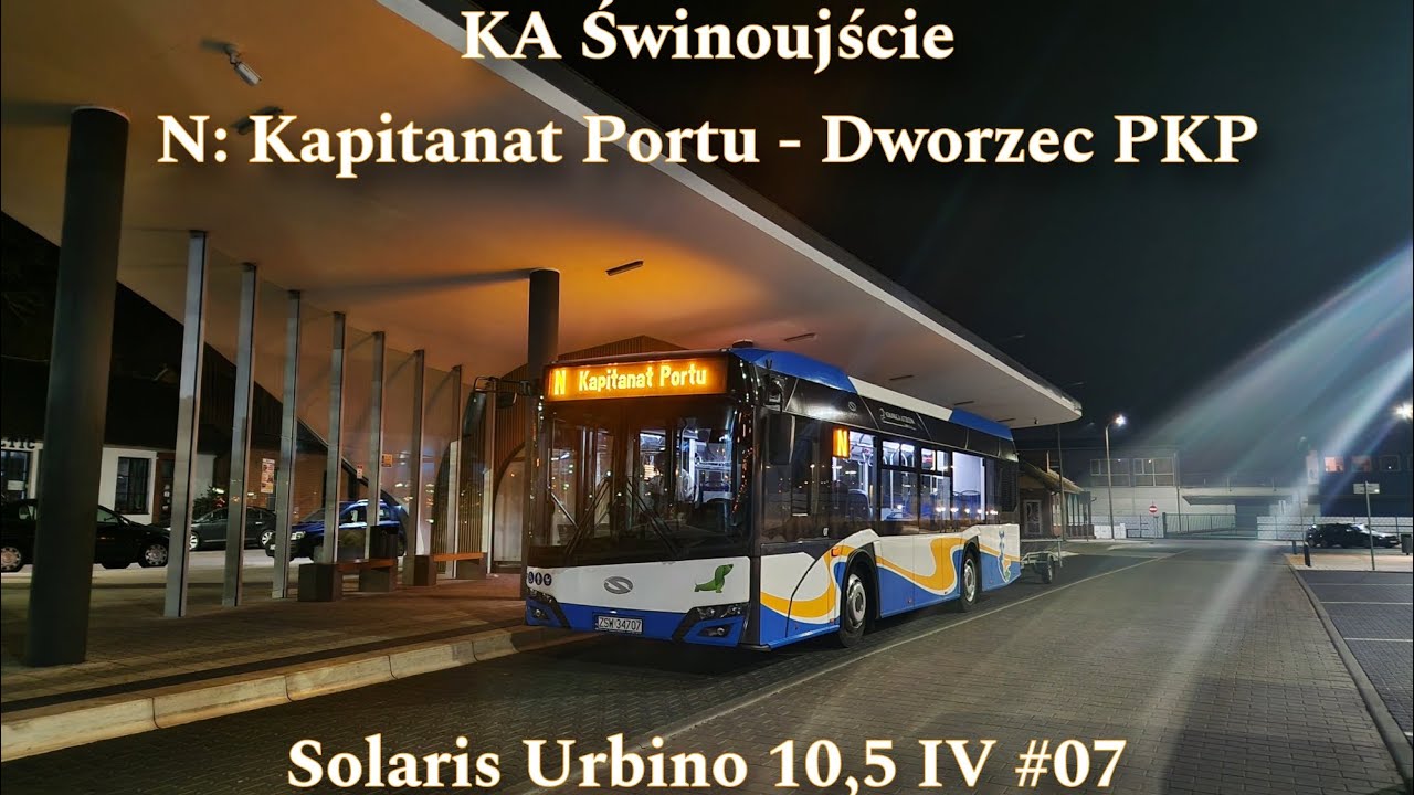 KA Świnoujście - Solaris Urbino 10,5 IV #07, Linia N