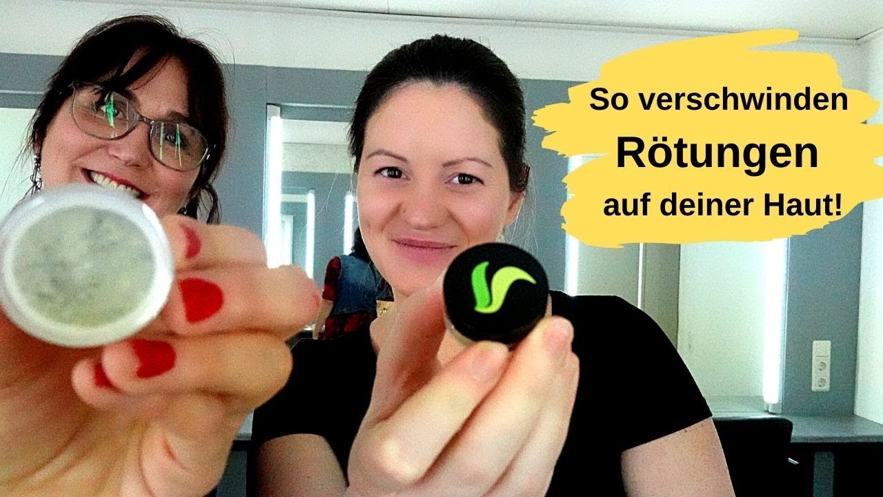 Rötungen im Gesicht abdecken - so verschwinden sie!