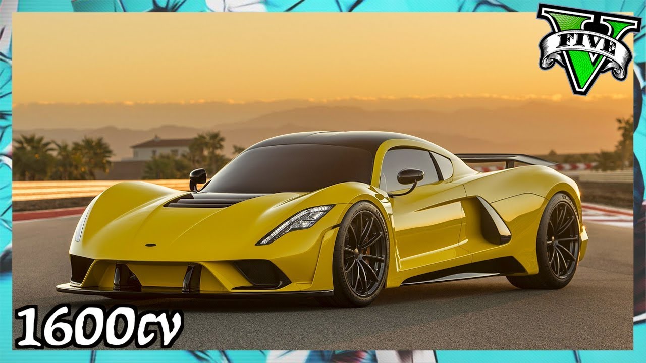 HENNESSEY VENOM F5 - 1600CV e 400km/h
