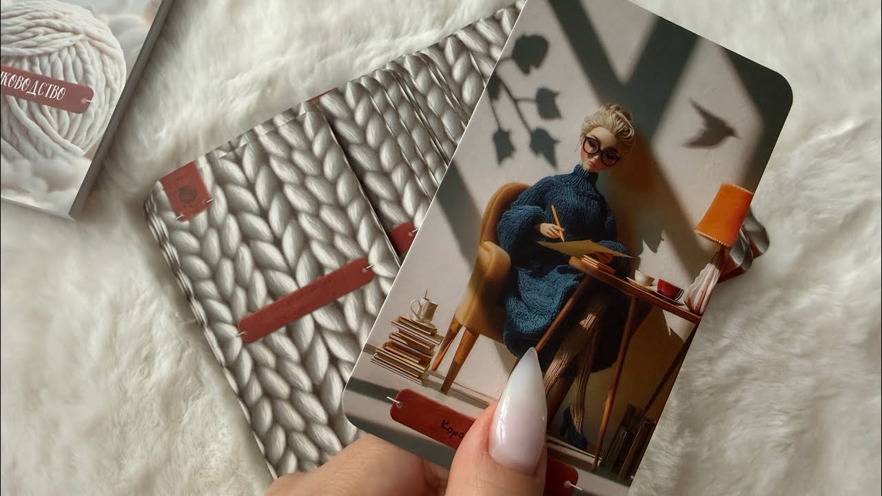  Обзор колоды “Таро вязанных историй” #tarot #таро @SulviyeKhanum-7 
