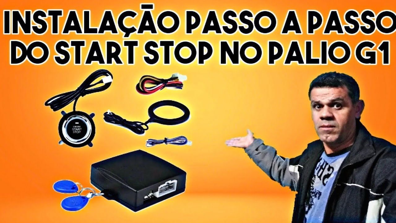 Passo a passo como istalar o botão start stop no seu palio