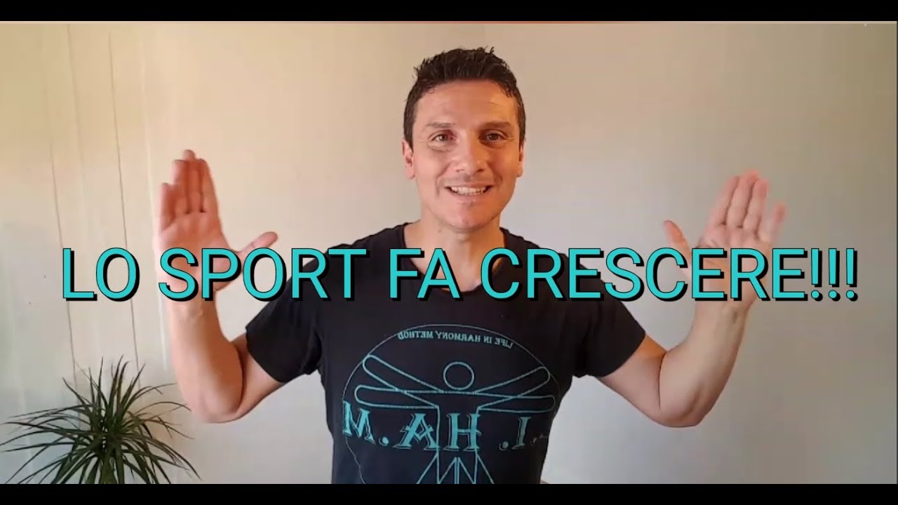 LO SPORT FA CRESCERE!!! di Domenico Ursino