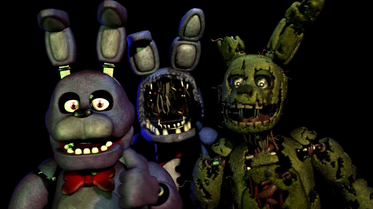 [ SFM ][ FNaF ] Every Bonnie in a nutshell REMASTER