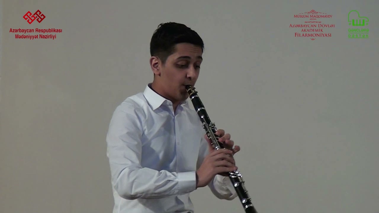 A.Ciampiyeri – “Venesiya karnavalı”ifa edir: Emil Rəhimov (klarnet)konsertmeyster: Ləman Salamova