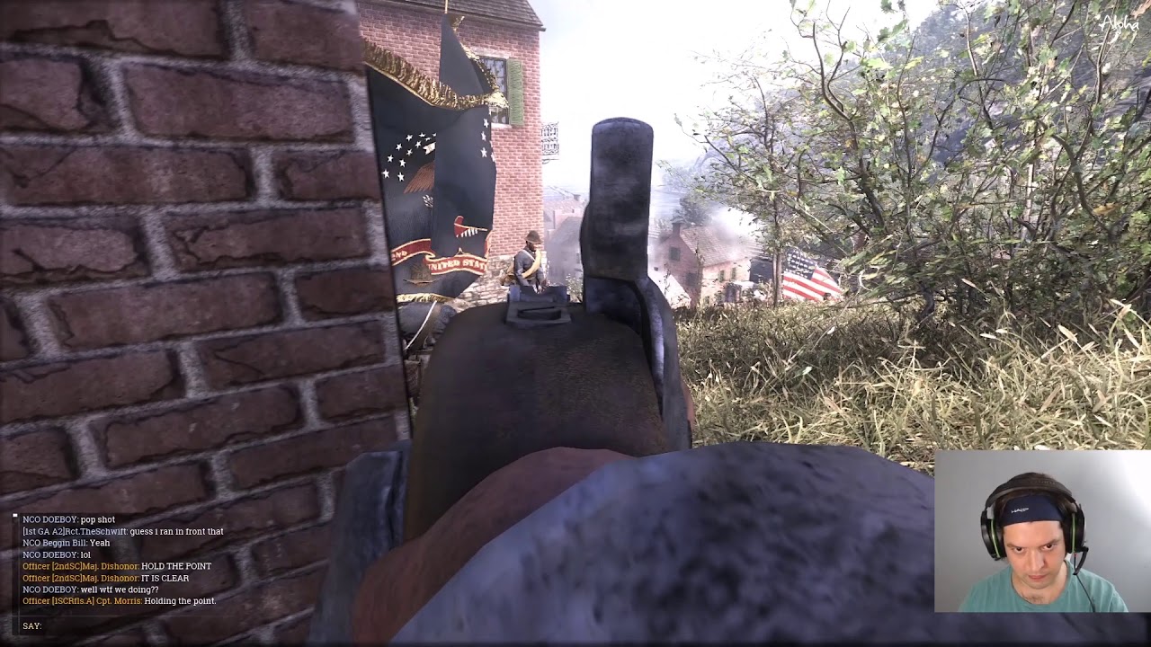 War of Rights Quick 5 kill streak -  3 enemy flags!
