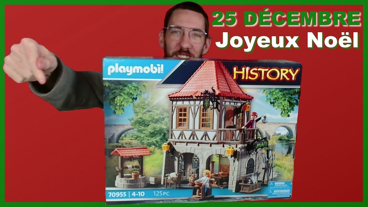 UNBOXING SPÉCIAL 25 DÉCEMBRE 🎄🤶🎅🎁🦌 ❗ PLAYMOBIL MUSÉE MÉDIÉVAL 70955 DE 2023 UNBOXING EN FRANCAIS 🏡 ❕