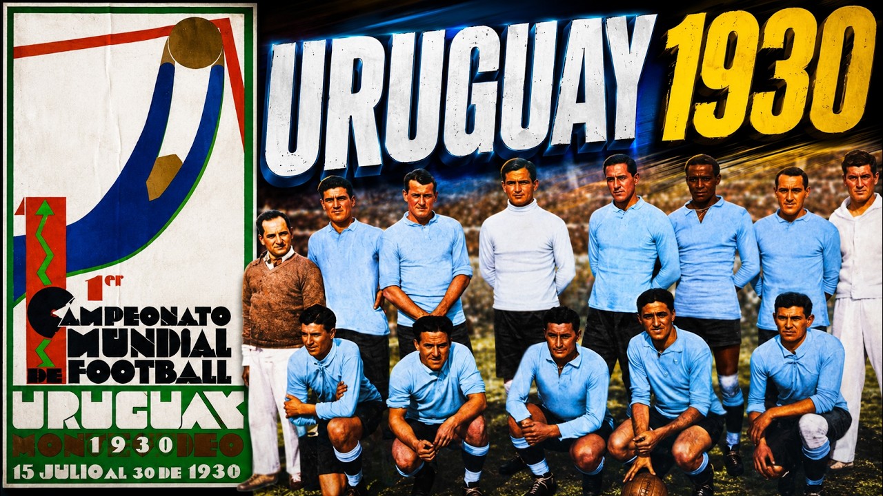 MUNDIAL URUGUAY 1930 🇺🇾 La 1&ordf; Copa del Mundo | La Historia de los Mundiales