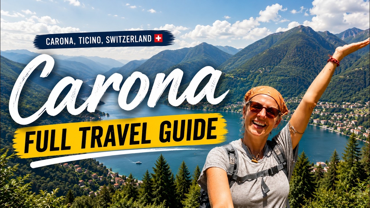 Carona and Parco San Grato | A walk around a hidden swiss village | gems of Ticino 🇨🇭 | Switzerland