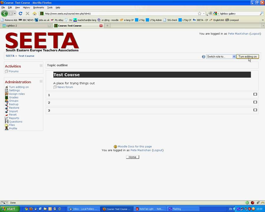 Adding a Lightbox Gallery to Moodle