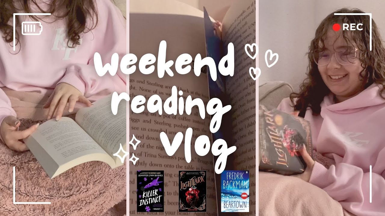 Weekend Reading Vlog 📚✨ | cozy reads, slow days & bookish vibes | yeong nabi ✨