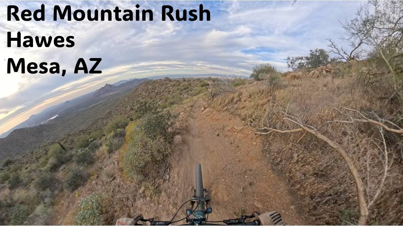 One of Arizona's Best Mountain Bike Descents | Red Mountain Rush at Hawes